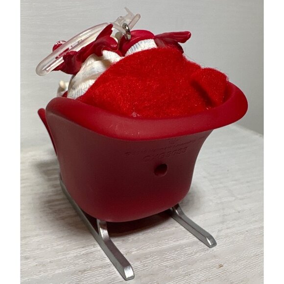 Hallmark Keepsake Musical Magic Ornament Sleigh Ride With Polar Bears - Picture 4 of 10